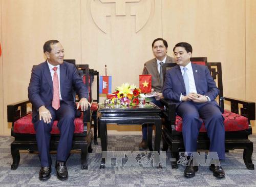 Tăng cường hợp tác hai Thủ đô Hà Nội – Phnôm Pênh 